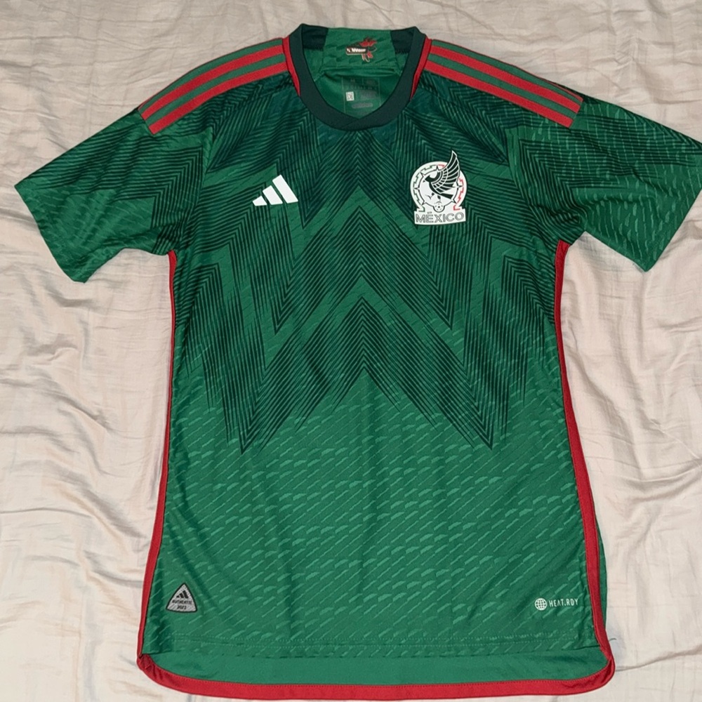 Adidas Mexico 2022 World Cup Authentic Home Jersey